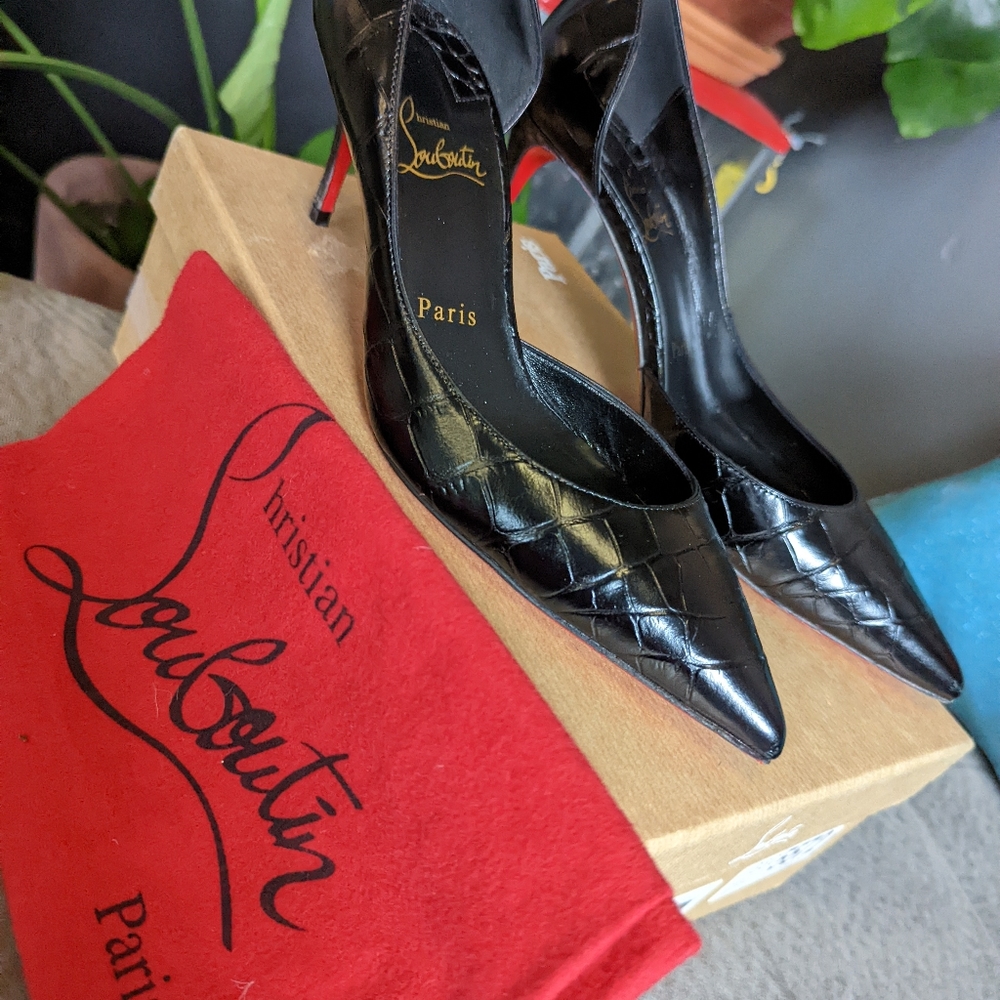 Christian Louboutin Iriza Heel Size 37 EU
